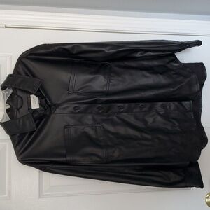 American Eagle Leather Shacket